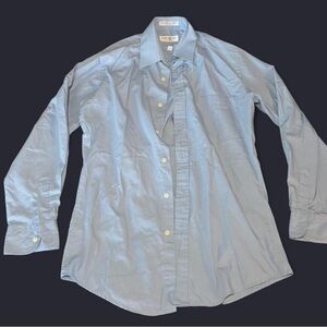 YSL light blue button up shirt